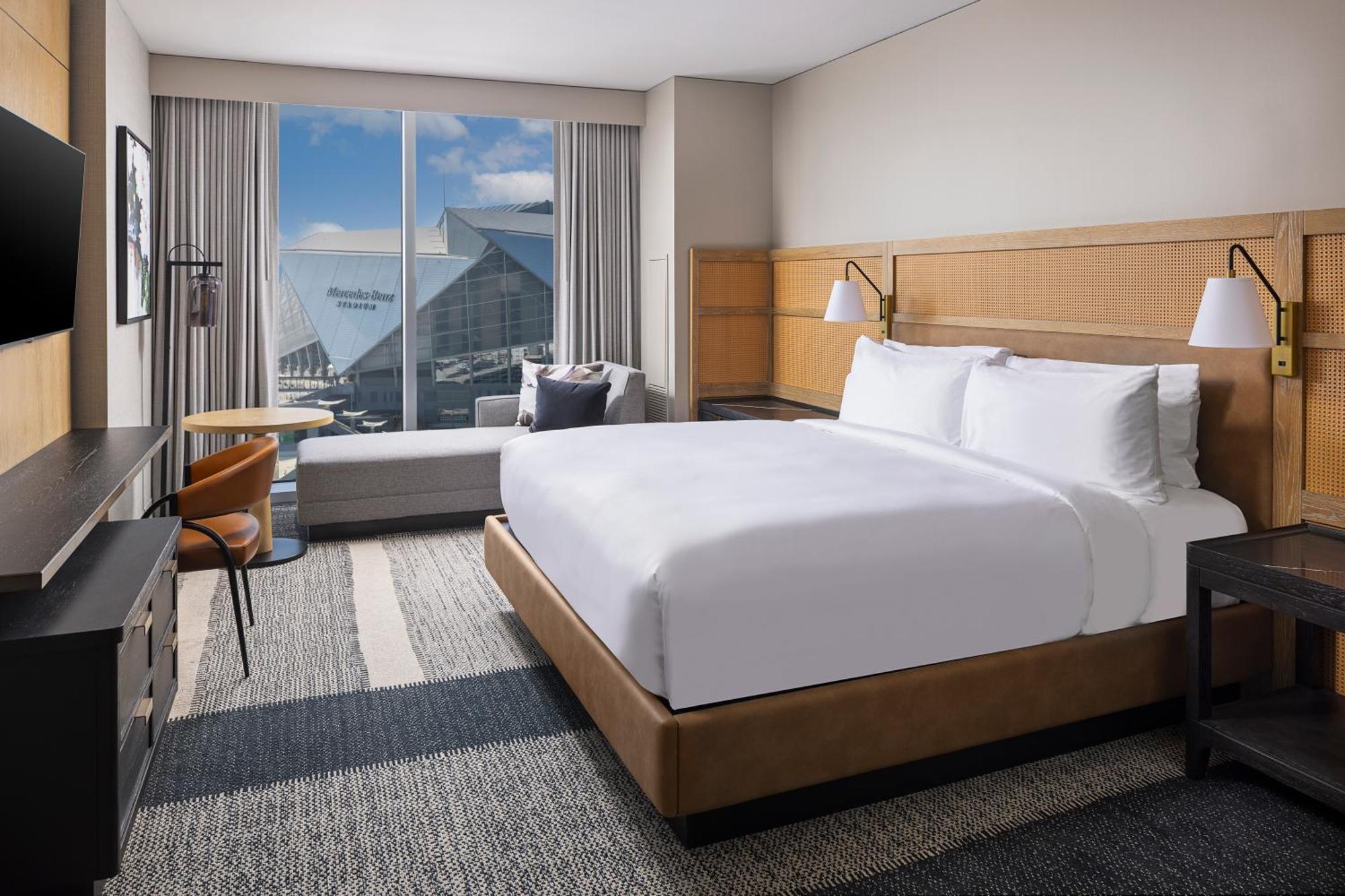 King Room Stadium View Hearing Accessible